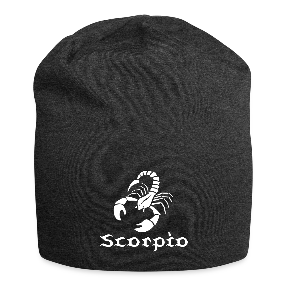 Scorpio - Jersey Beanie - charcoal grey